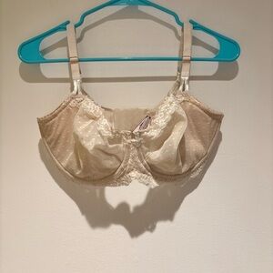 Victoria's Secret Unlined Cream Dream Angels Bra NWOT 36DDD